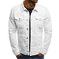 Men’s Casual Denim Shirt Jacket