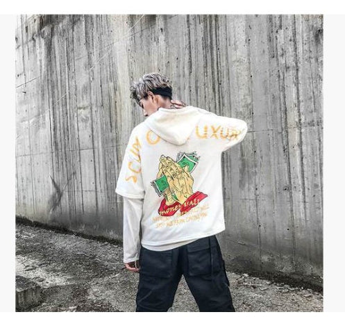 High Street Windbreaker Hoodie for Men