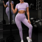 Seamless Yoga Sport Set for Women