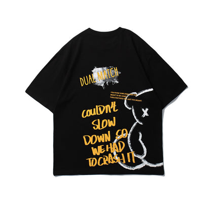 Harajuku Style Graffiti Bear T-Shirt