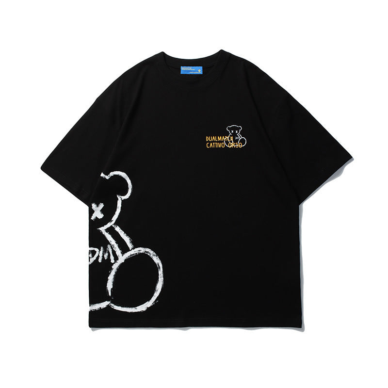 Harajuku Style Graffiti Bear T-Shirt