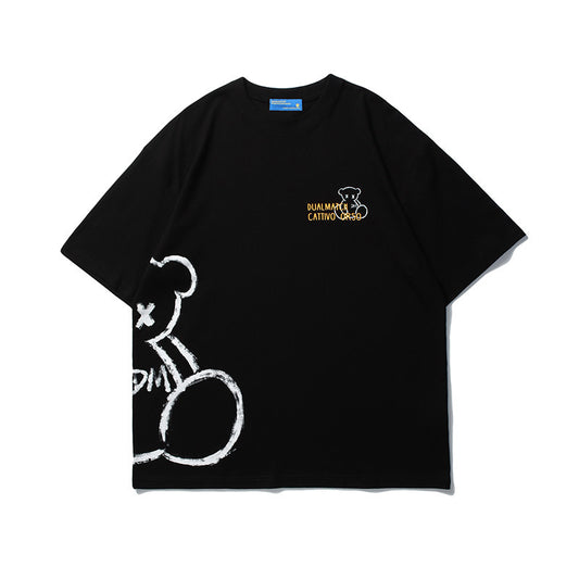 Harajuku Style Graffiti Bear T-Shirt
