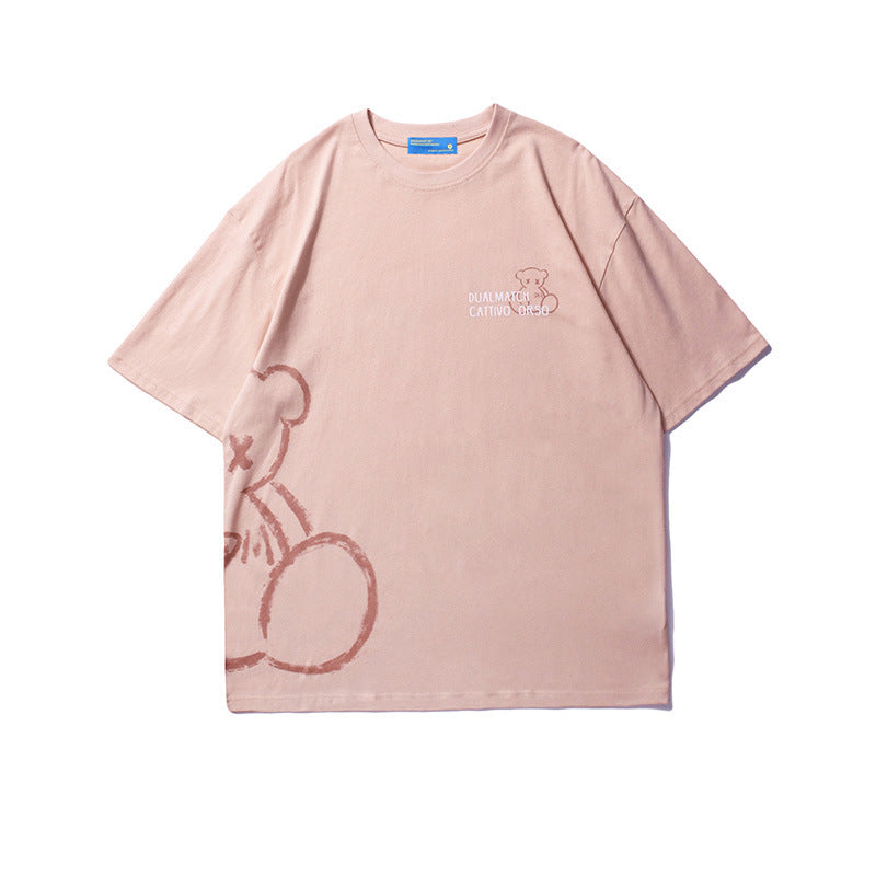 Harajuku Style Graffiti Bear T-Shirt