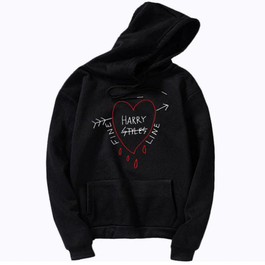 Harry Styles Print Hoodie in Candy Colors