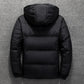 Down Men's Short Slim Hooded Jacket