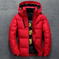 Down Men's Short Slim Hooded Jacket