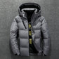 Down Men's Short Slim Hooded Jacket
