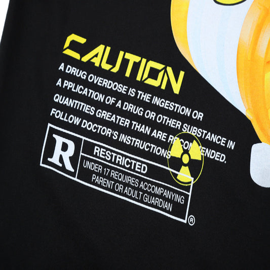 Smiley Pill Print T-Shirt