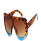 Bold Retro – One-Piece Trend Sunglasses