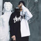 Men’s Casual Color-Block Hooded Sweater