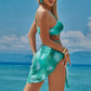 3pcs Tie Dye Bikini with Skirt