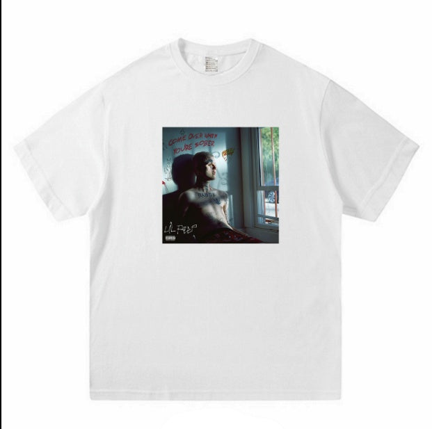 Lil Peep Inspired Hip-Hop Rap T-Shirt