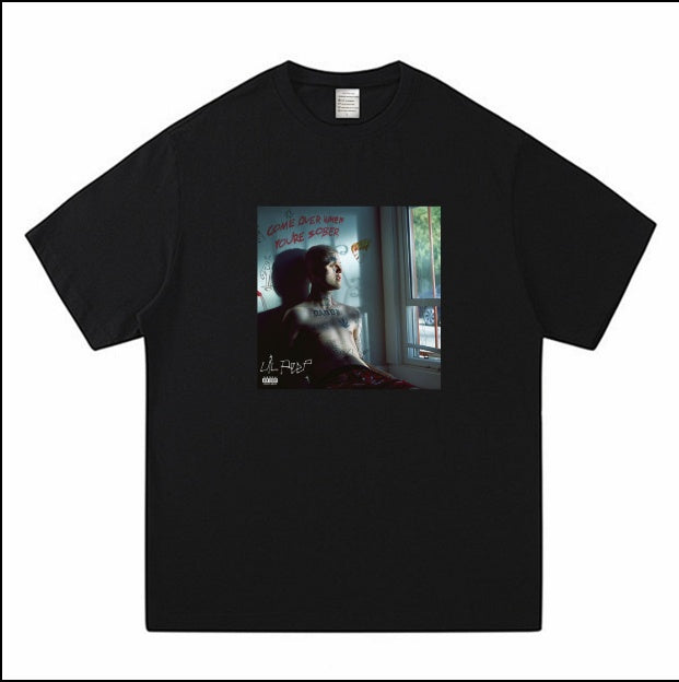 Lil Peep Inspired Hip-Hop Rap T-Shirt