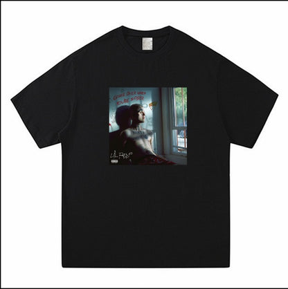 Lil Peep Inspired Hip-Hop Rap T-Shirt