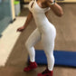 Women’s Cross-Back Yoga Jumpsuit Bodysuit