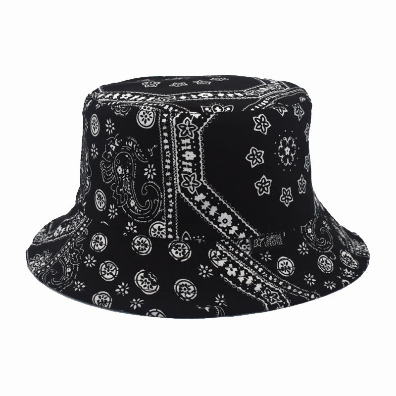 Double-Sided Printed Fisherman Hat