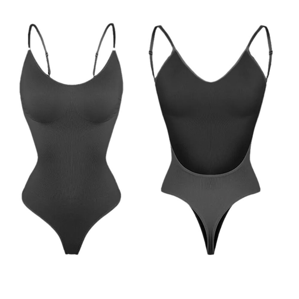 Plus Size Backless T-Shaped Jumpsuit