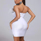Women's Chest Wrap Feather Skirt