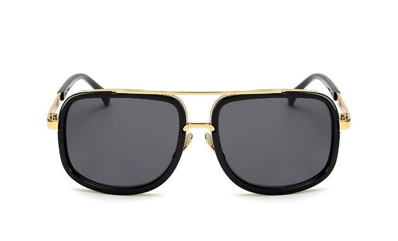 Unisex Designer Flat Top Sunglasses