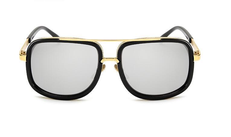Unisex Designer Flat Top Sunglasses