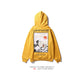 Unisex Retro Streetwear Hooded Sweater