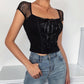 LacedUp – Sexy Strappy Women's Tee