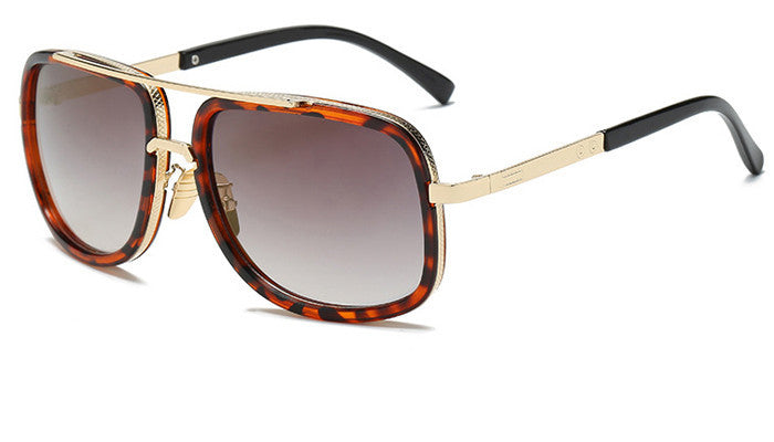 Unisex Designer Flat Top Sunglasses