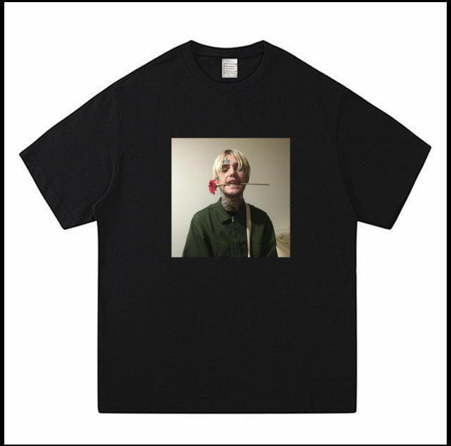 Lil Peep Inspired Hip-Hop Rap T-Shirt