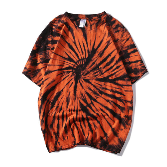 Unisex Tie-Dye Short Sleeve T-Shirts