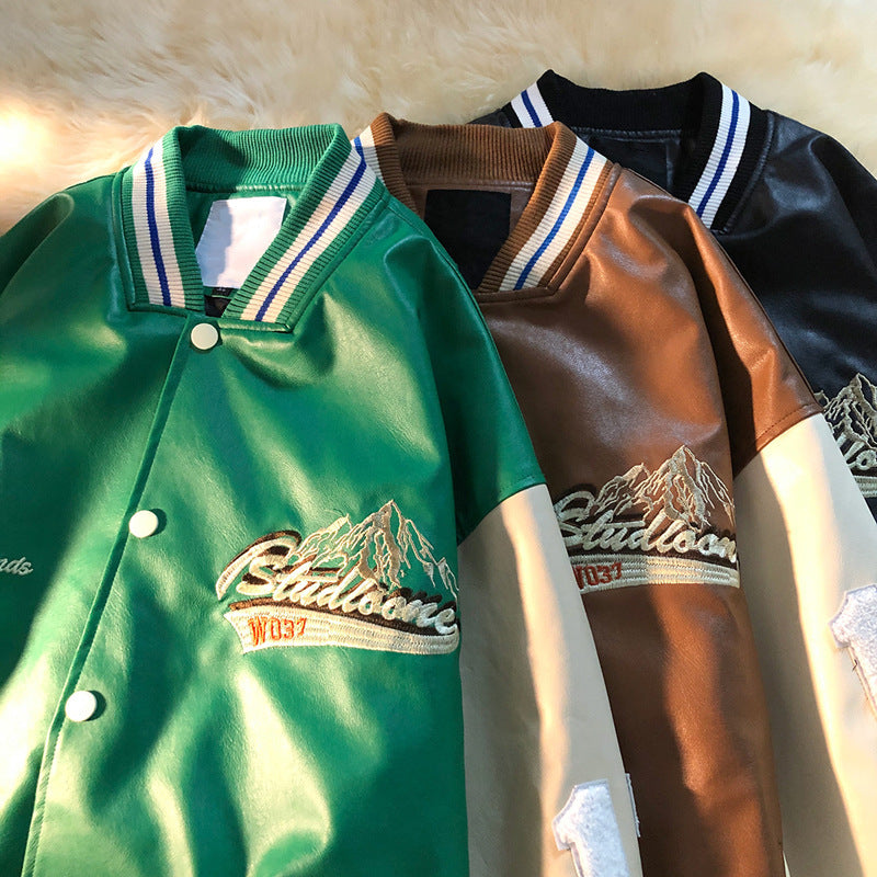 Men's Street Loose Baseball Jacket