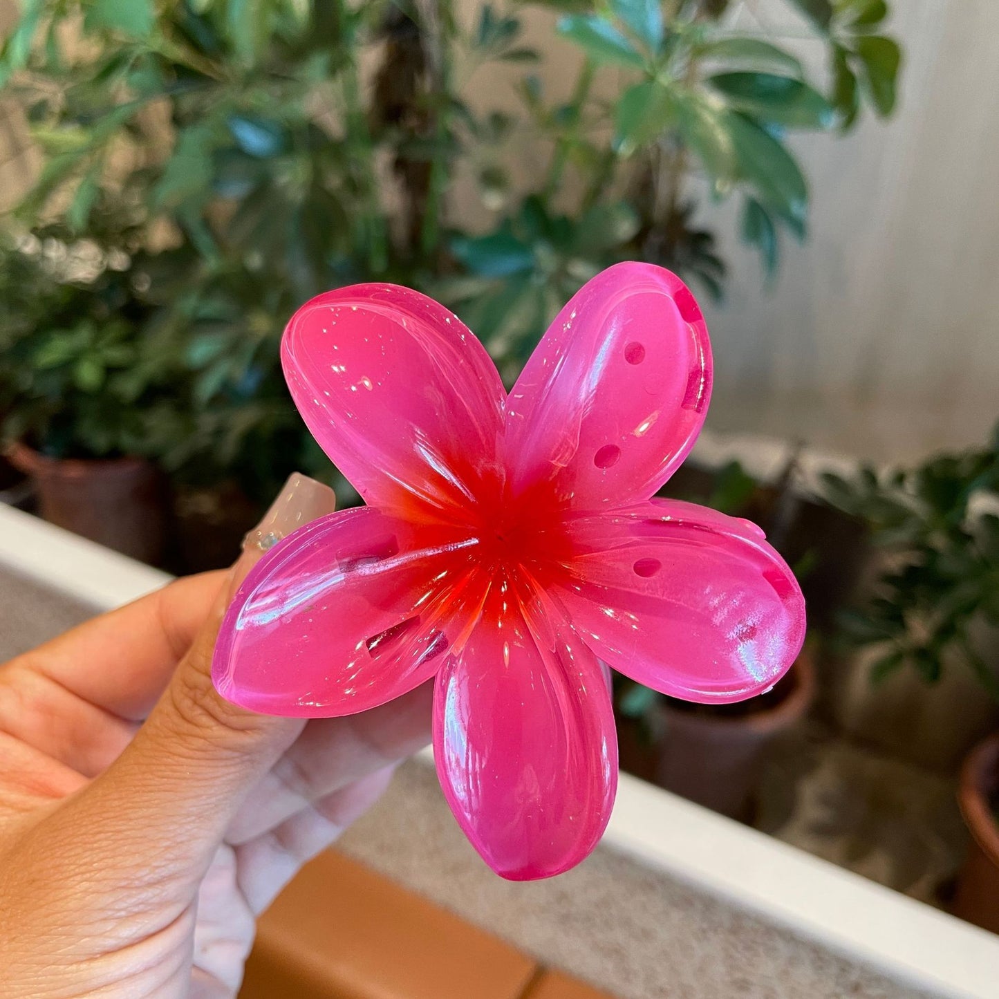 Women’s Colorful Flower Hair Barrettes