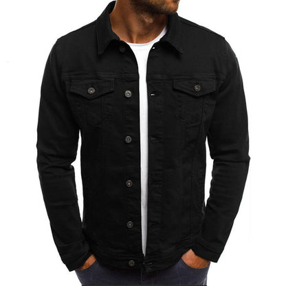 Men’s Casual Denim Shirt Jacket