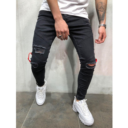 Drip Jeans Men Fashion