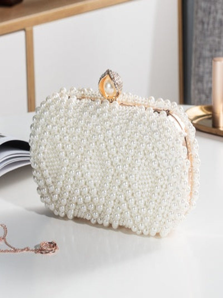 Pearl Clutch for Weddings & Parties