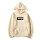 Hip-Hop Letter Graphic Pullover Hoodie