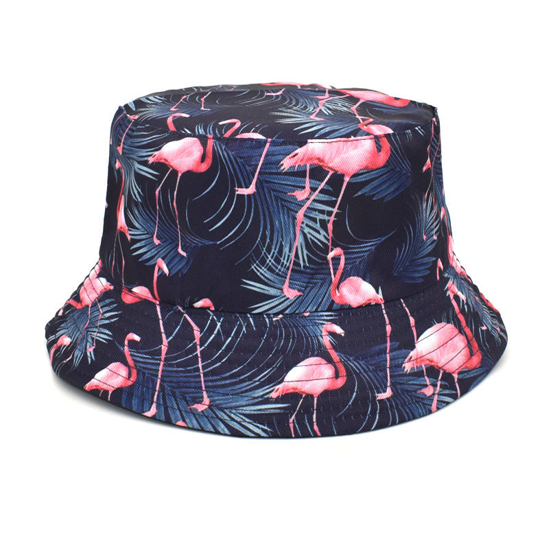 Double-Sided Printed Fisherman Hat