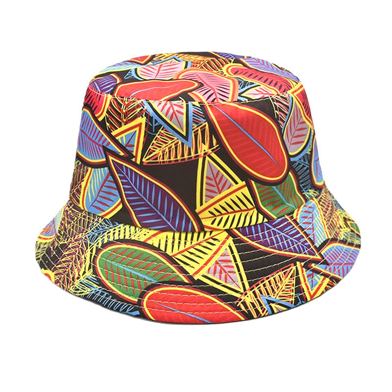 Double-Sided Printed Fisherman Hat