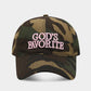 Distressed Jungle Camo Baseball Cap