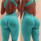 Women’s Cross-Back Yoga Jumpsuit Bodysuit