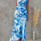 Women’s One-Shoulder Floral Summer Dress