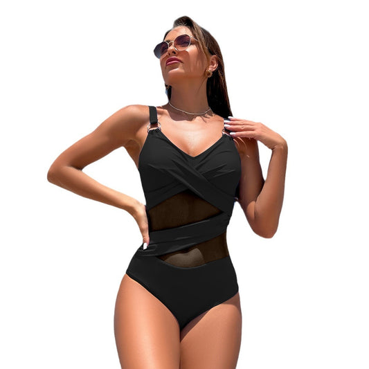 Women's Quick-Dry One-Piece Swimsuit