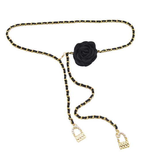 Elegant Camellia Waist Chains