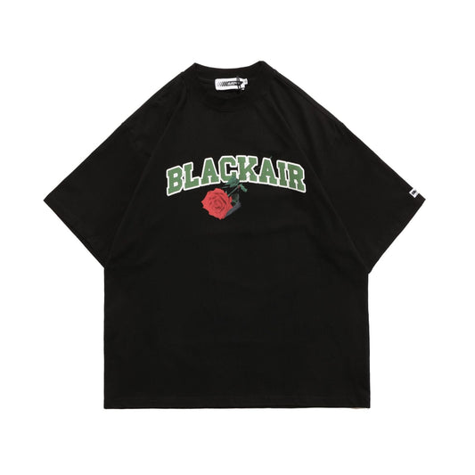Rose Flow Round Neck Tee