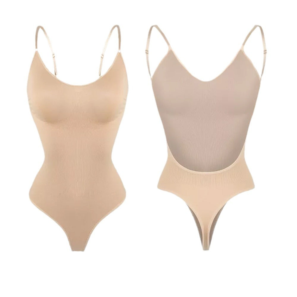 Plus Size Backless T-Shaped Jumpsuit
