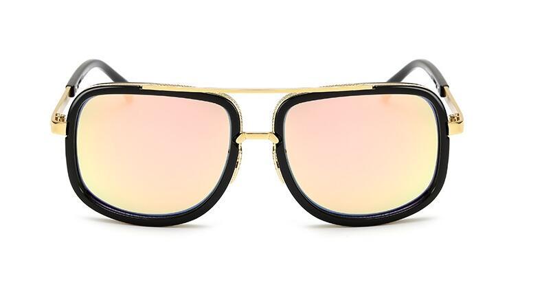 Unisex Designer Flat Top Sunglasses