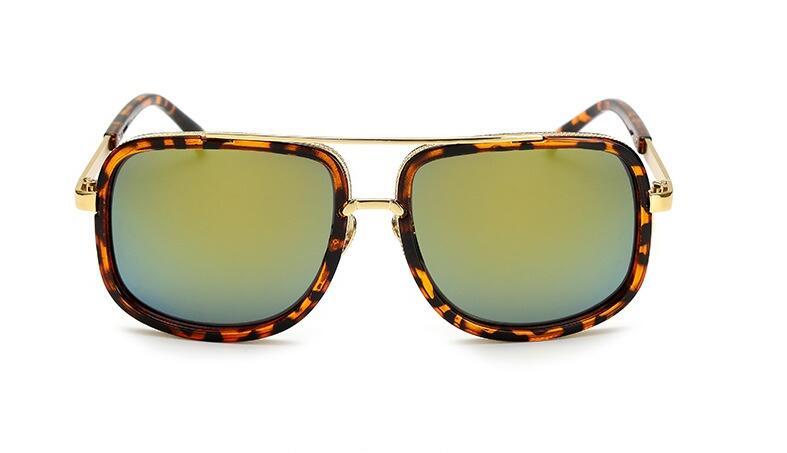 Unisex Designer Flat Top Sunglasses