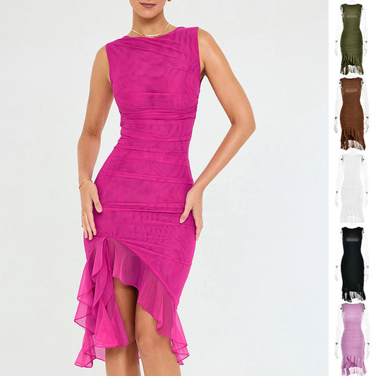 Women’s Slim Sleeveless Party Dress