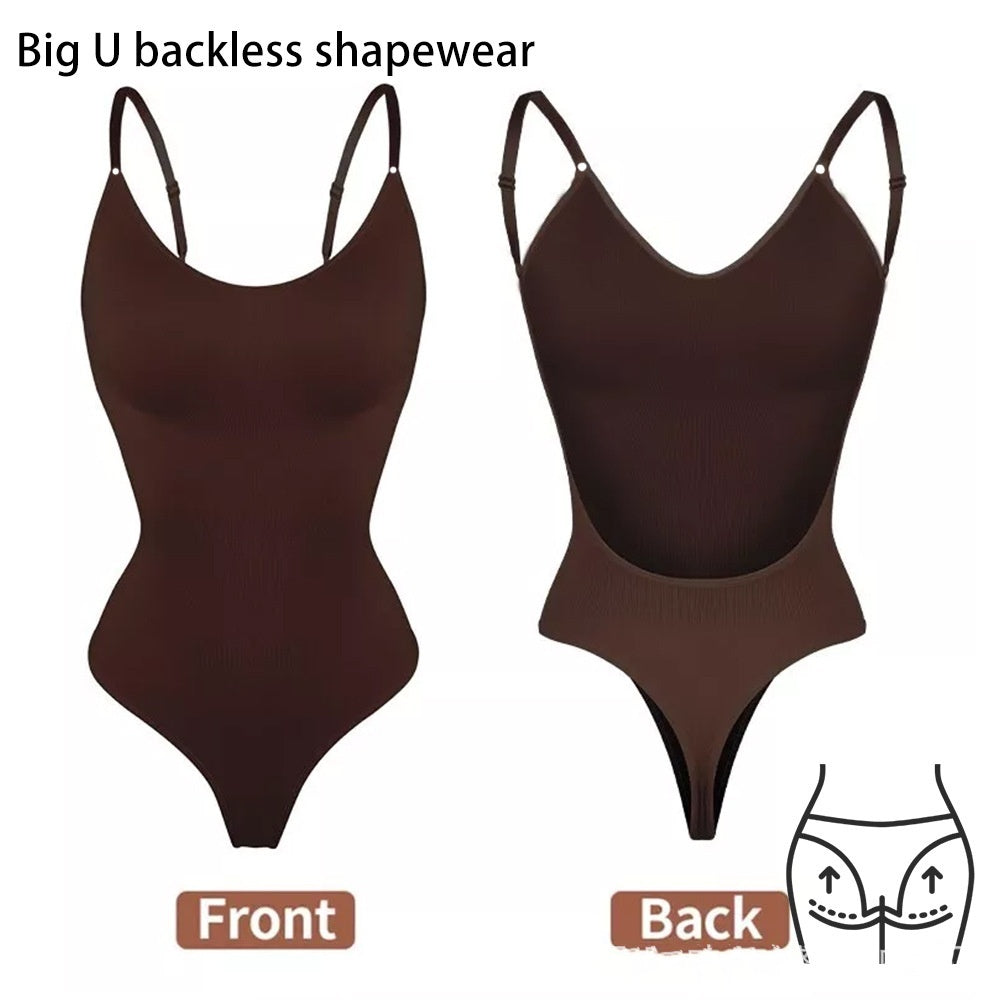 Plus Size Backless T-Shaped Jumpsuit