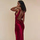 Evening Lace-Up Long Dress