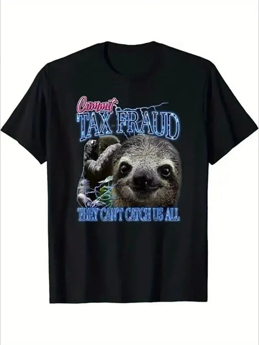Retro Sloth Rap Streetwear Shirt